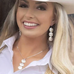 Montana Silversmiths Hailey's Conchos Necklace