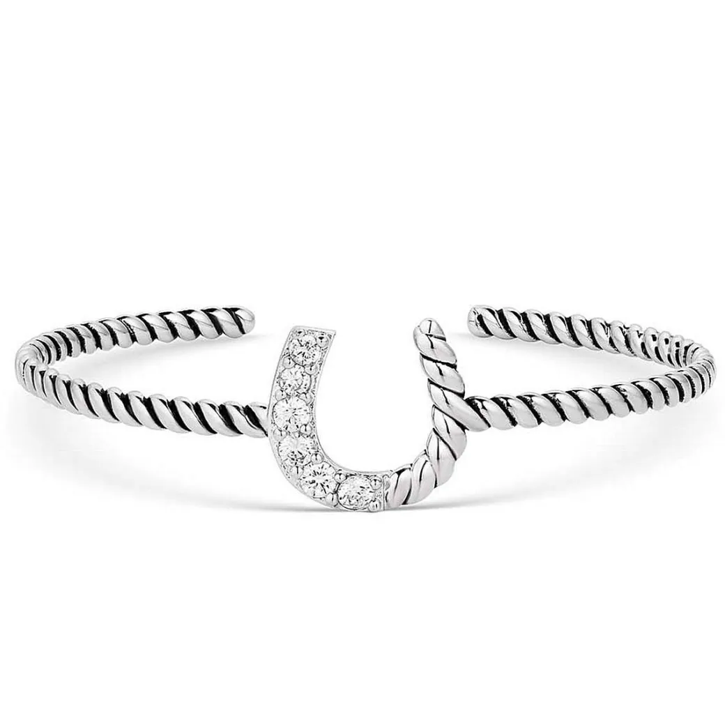 Montana Silversmiths Roping Luck Cuff Bracelet