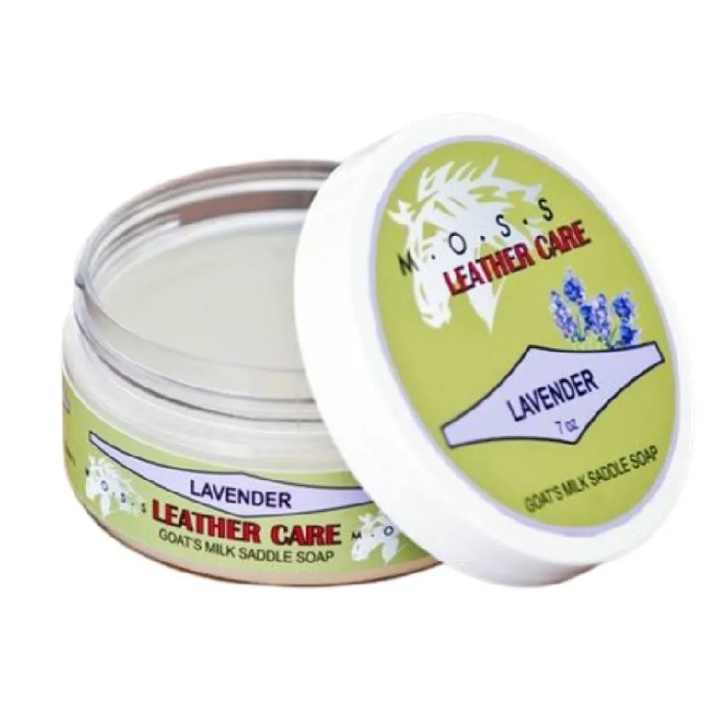 MOSS Leather Care Goat's Milk Saddle Soap