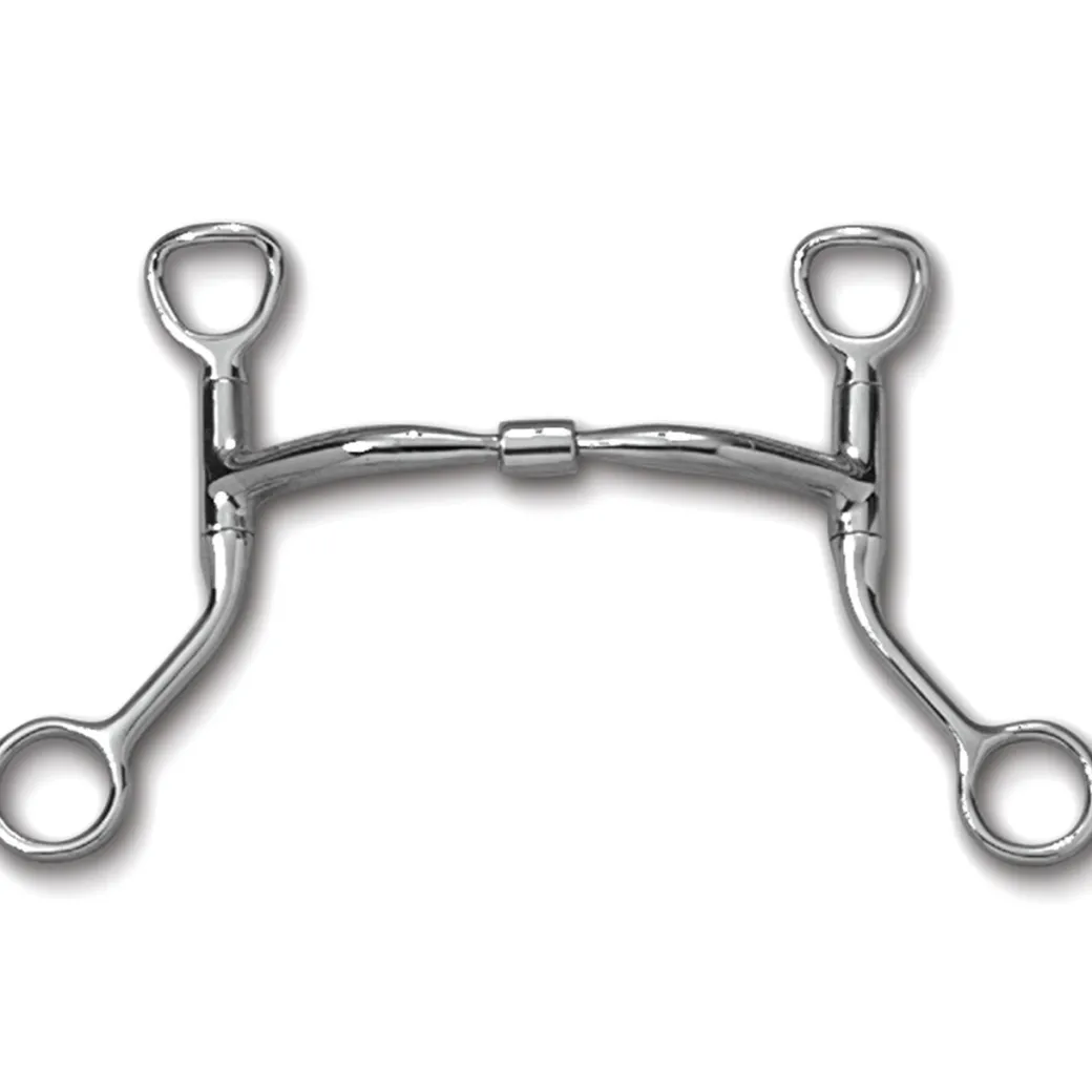Myler Comfort Snaffle HBT Shank Bit