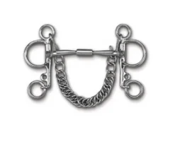 Myler Comfort Snaffle Wide Barrel Pelham- MB 02 - Level 1