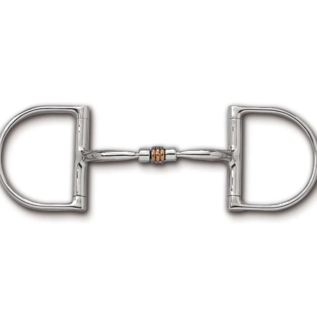 Myler Copper Roller Comfort Snaffle Dee- MB 03 - Level 1