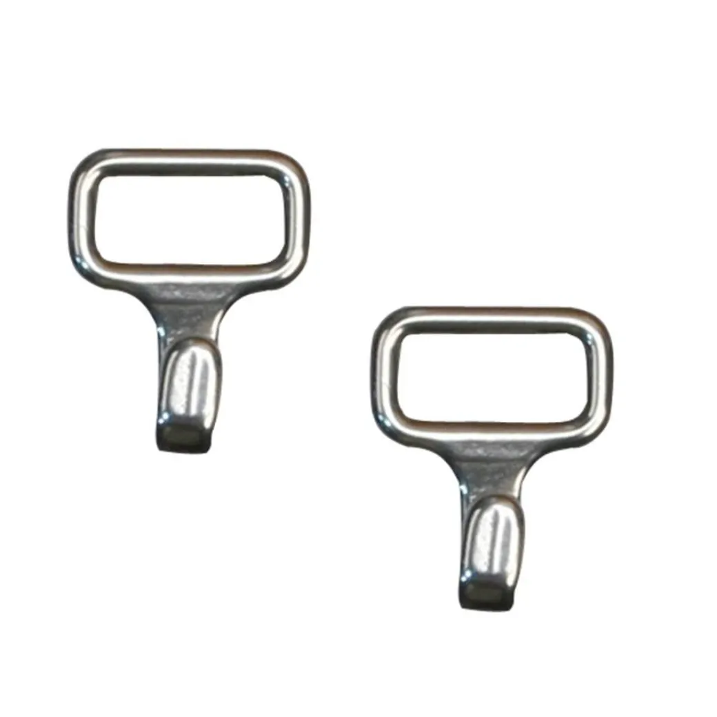 Myler Curb Strap Hooks