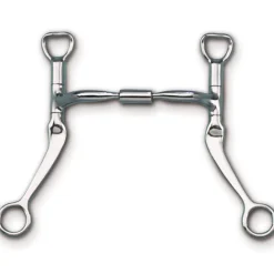 Myler Flat Shank Wide Barrel Comfort Snaffle