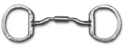 Myler Low Port Comfort Snaffle Eggbutt with Hooks - MB 04 - Level 2