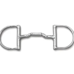 Myler Low Port Mullen Barrel Dee - MB 06 - Level 2-3 - DRESSAGE LEGAL