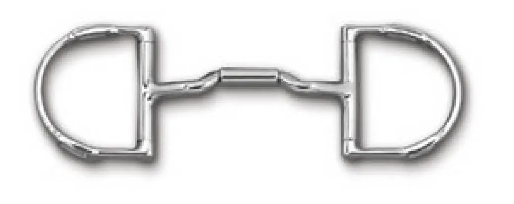 Myler Low Port Mullen Dee with Hooks - MB 06 - Level 2-3