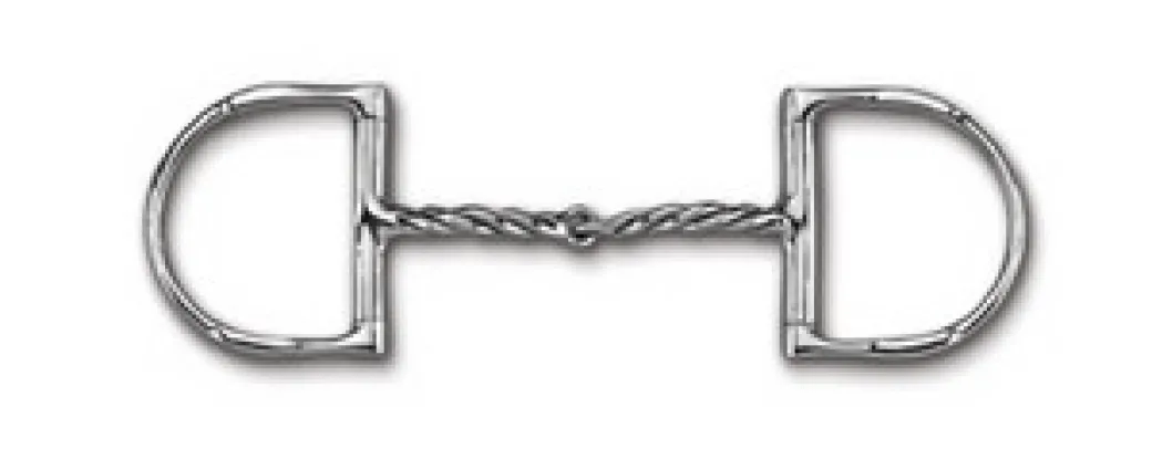 Myler Twisted Snaffle Dee with Hooks - MB 09T - Level 1