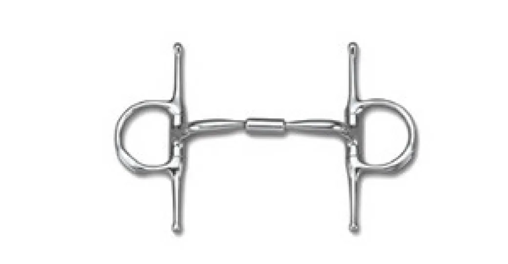 Myler Wide Barrel Comfort Snaffle Full Cheek with Hooks - MB 02 - Level 1