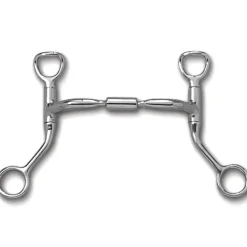 Myler Wide Barrel Comfort Snaffle HBT Shank Bit