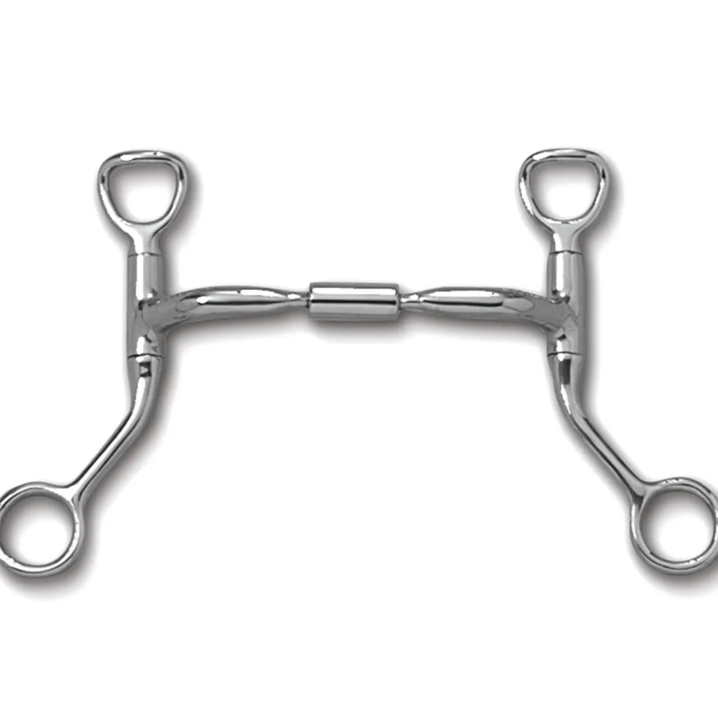 Myler Wide Barrel Comfort Snaffle HBT Shank Bit