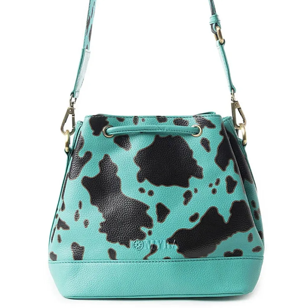 Myra Ranch Holstein Heritage Bucket Bag