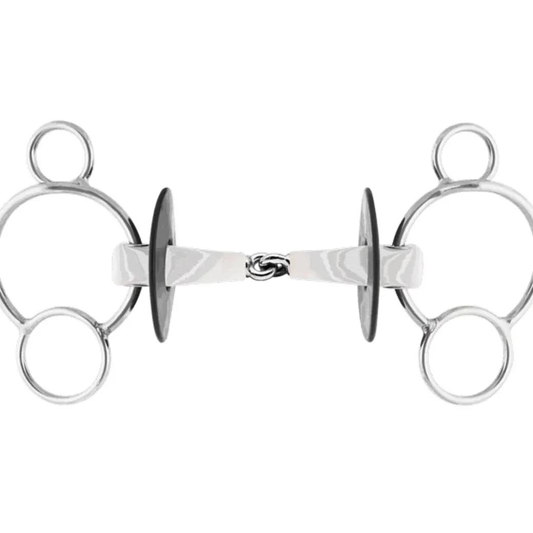 Nathe Single Jointed 3-Ring Gag