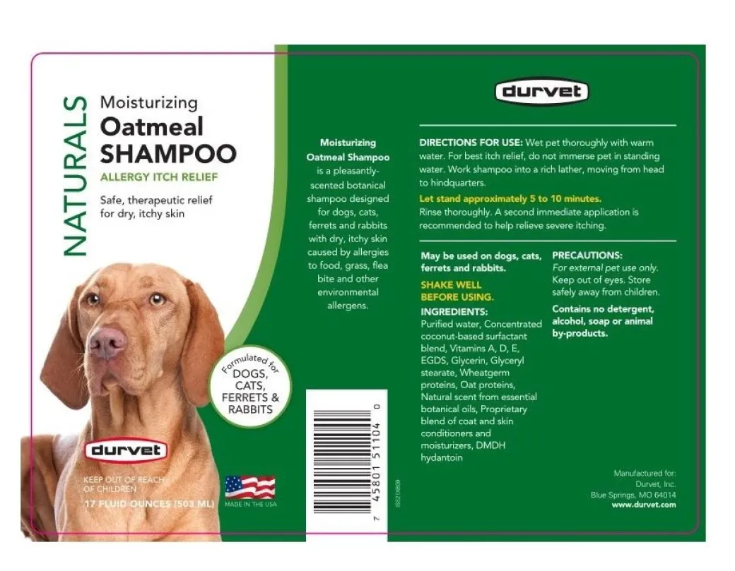 Naturals Oatmeal Pet Shampoo
