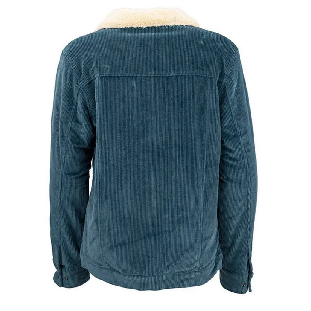 Outback Georgia Cord Jacket | Turquoise