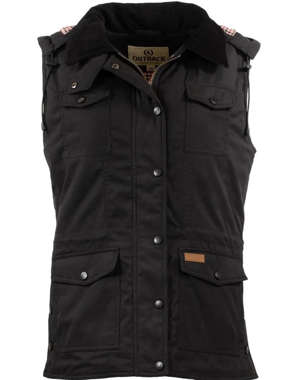 Outback Trading Tess Vest with Hood