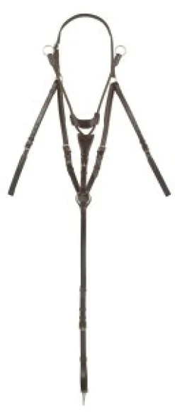 Ovation Breastplate with Stretch Cord Running Attachment