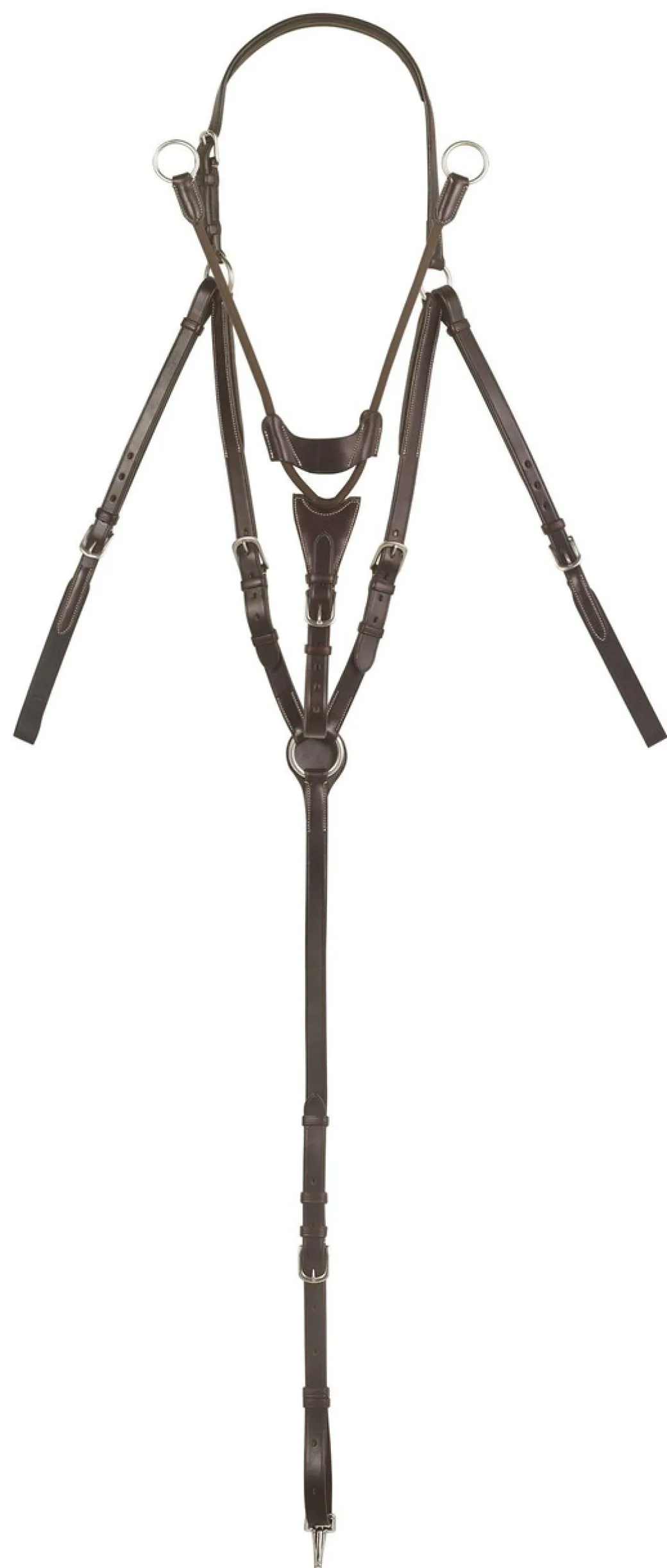 Ovation Breastplate with Stretch Cord Running Attachment
