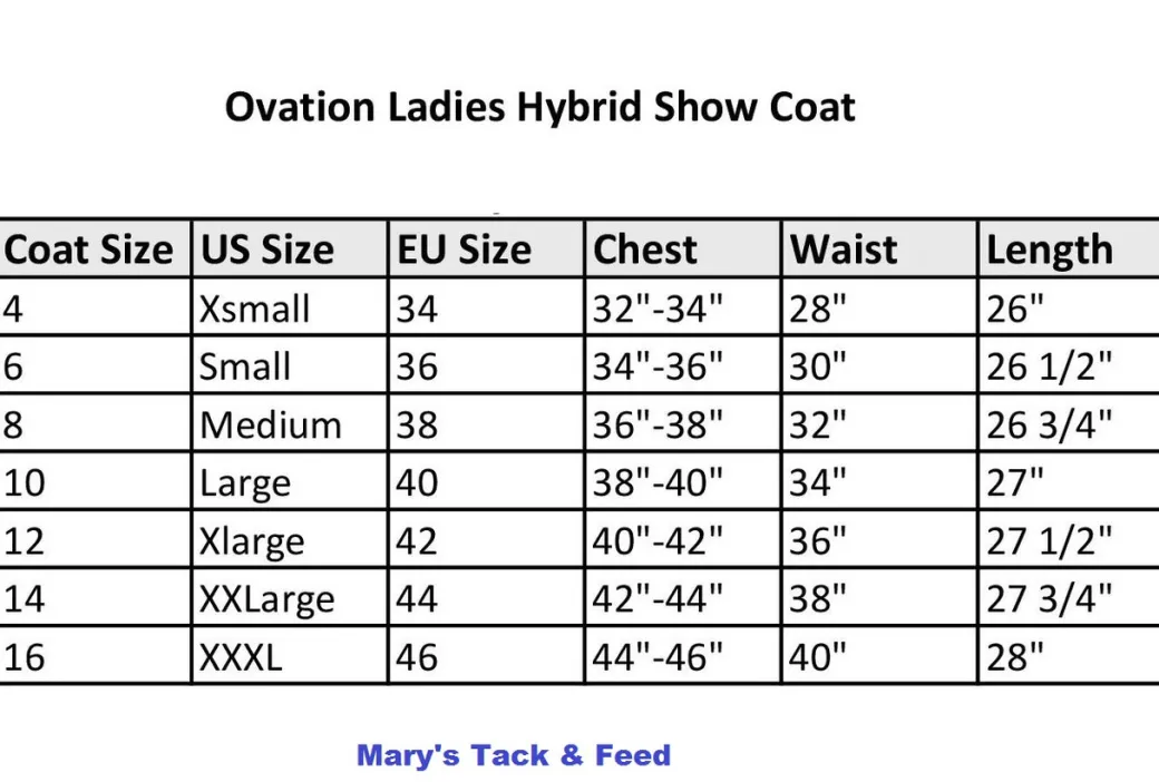 Ovation Hybrid Show Coat