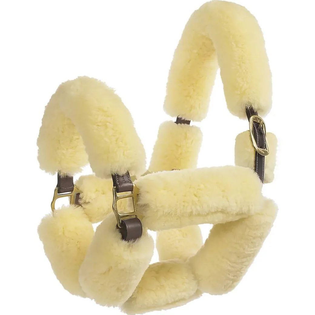 Ovation Pony Sheepskin Shipping Halter
