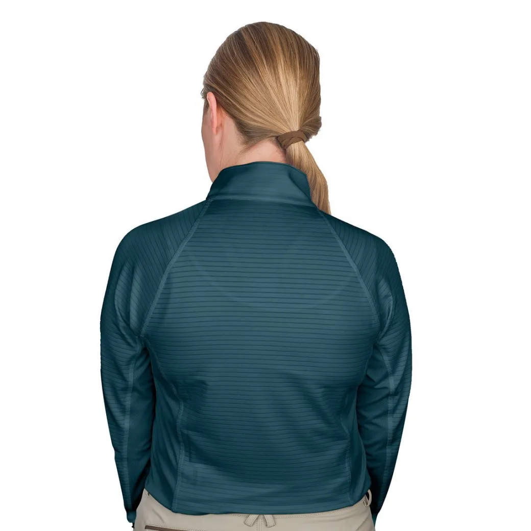 Ovation 1/4 Zip Textured LS Sun Shirt