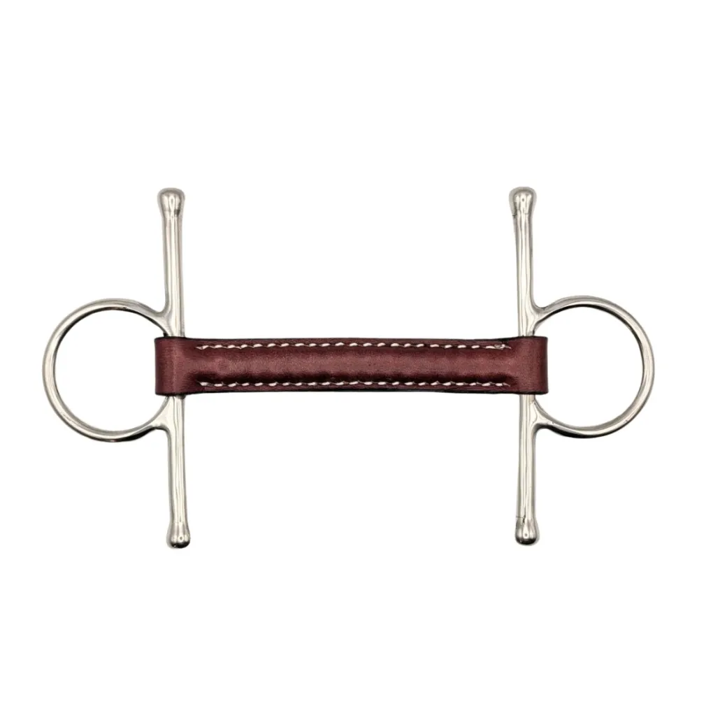 Pandaponyium Flat Leather Strap Full Cheek