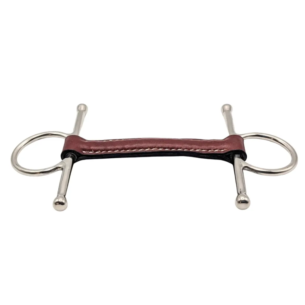 Pandaponyium Flat Leather Strap Full Cheek