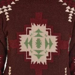 Panhandle Bouclé Aztec Sweater