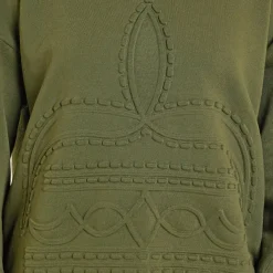 Panhandle Embossed Boot Stitch Sweatshirt