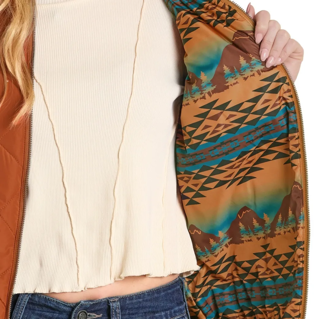 Panhandle Quilted Bomber Jacket