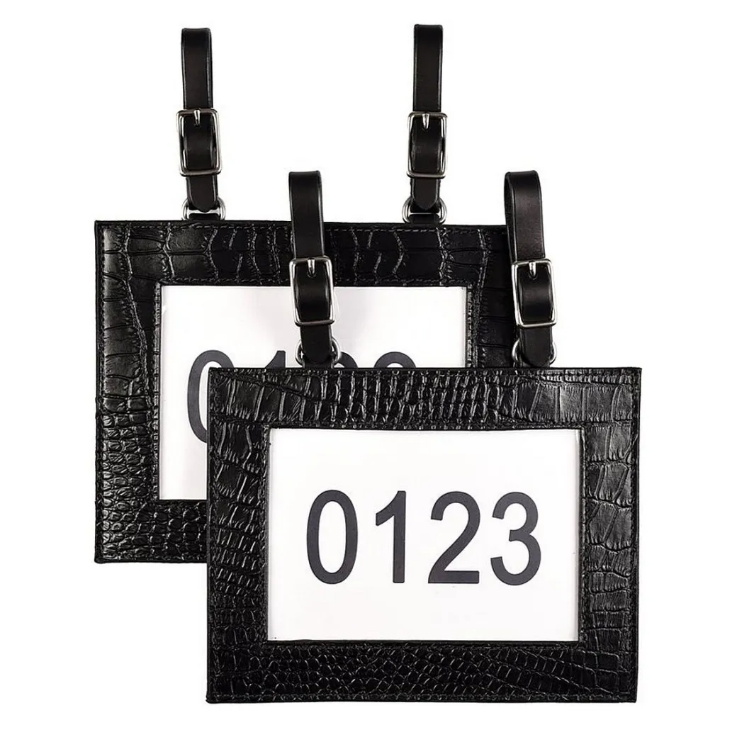 Perri's Leather Ranch Number Holders