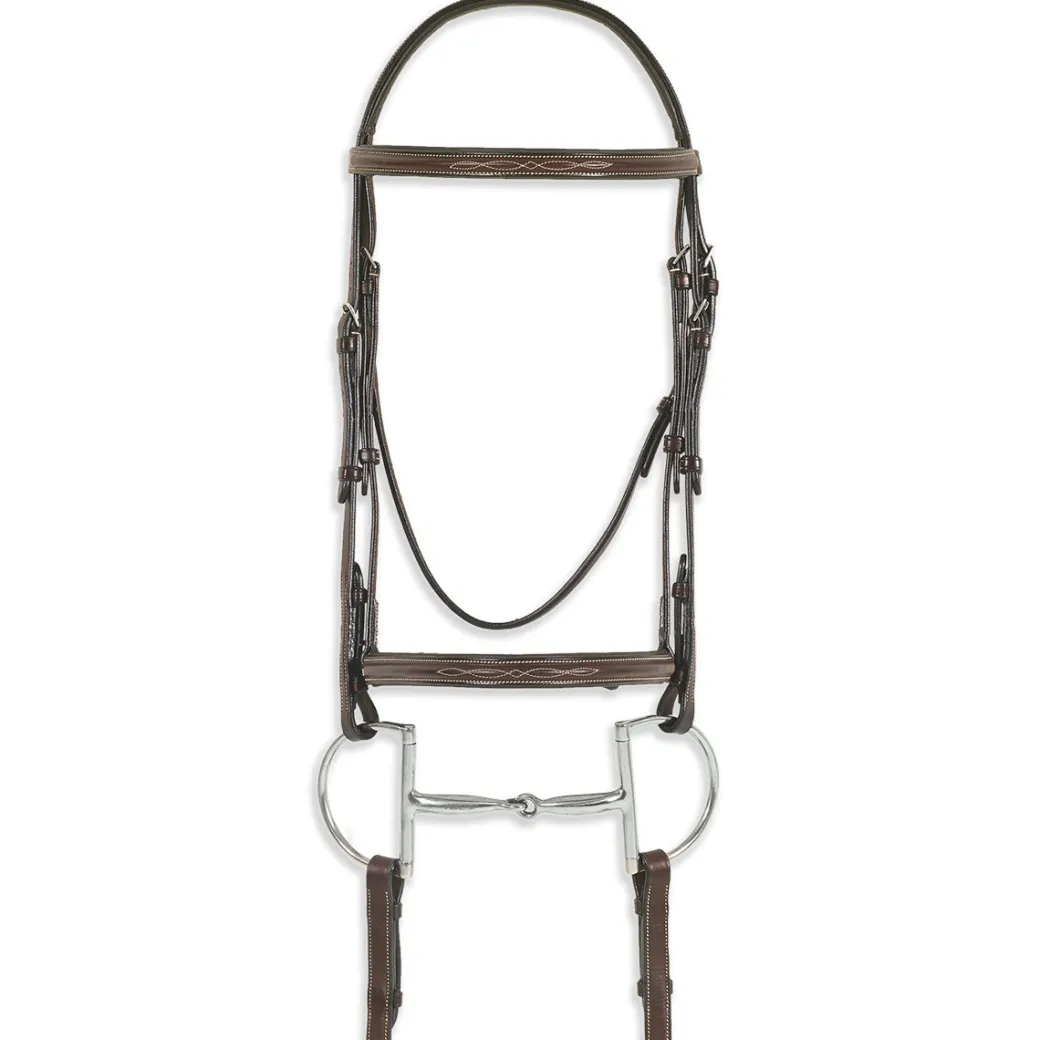 Pessoa PRO Fancy Stitched Raised Bridle
