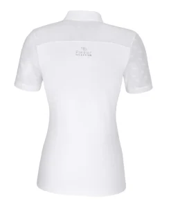 Pikeur Flocked Logo Short Sleeve Show Shirt