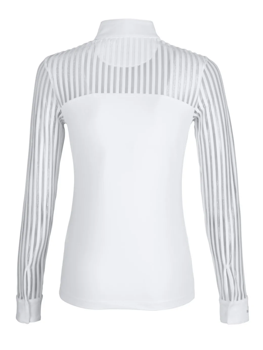Pikeur Mesh Stripe Long Sleeve Show Shirt
