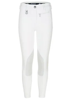 Pikeur Prisca Knee Patch Breeches in White