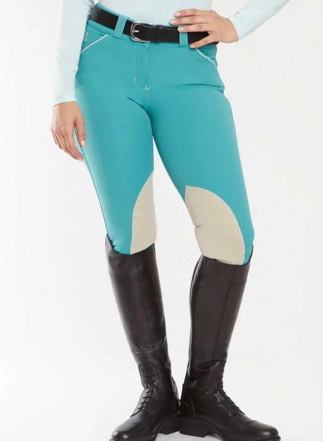 Piper Evolution Mid Rise Knee Patch Breeches