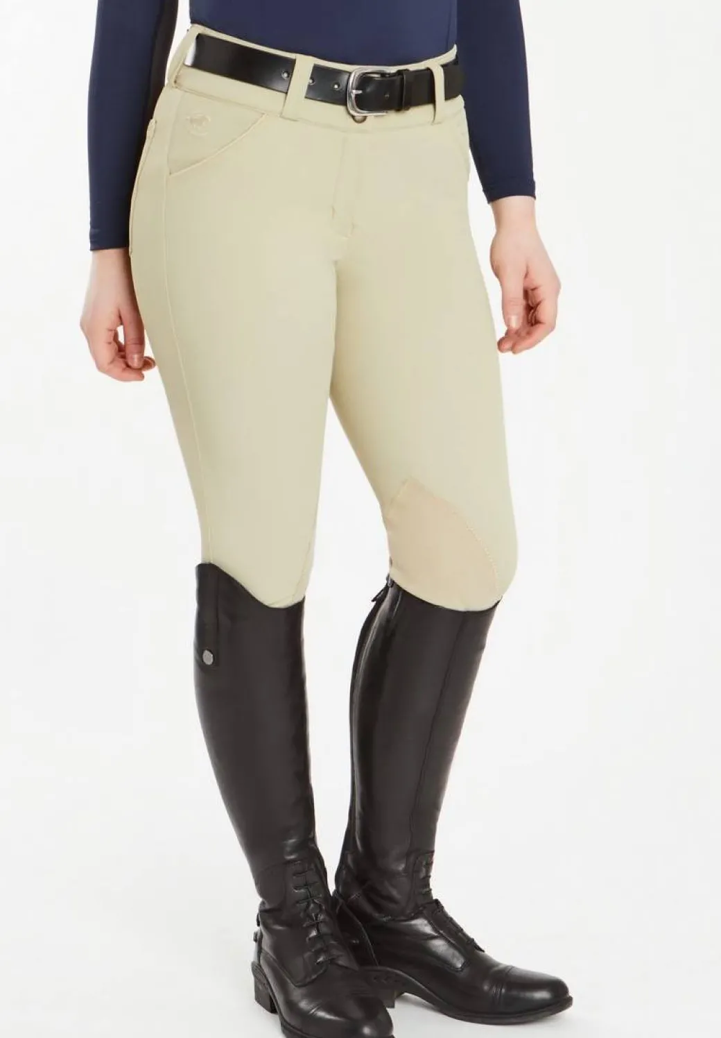 Piper Evolution Mid Rise Knee Patch Breeches