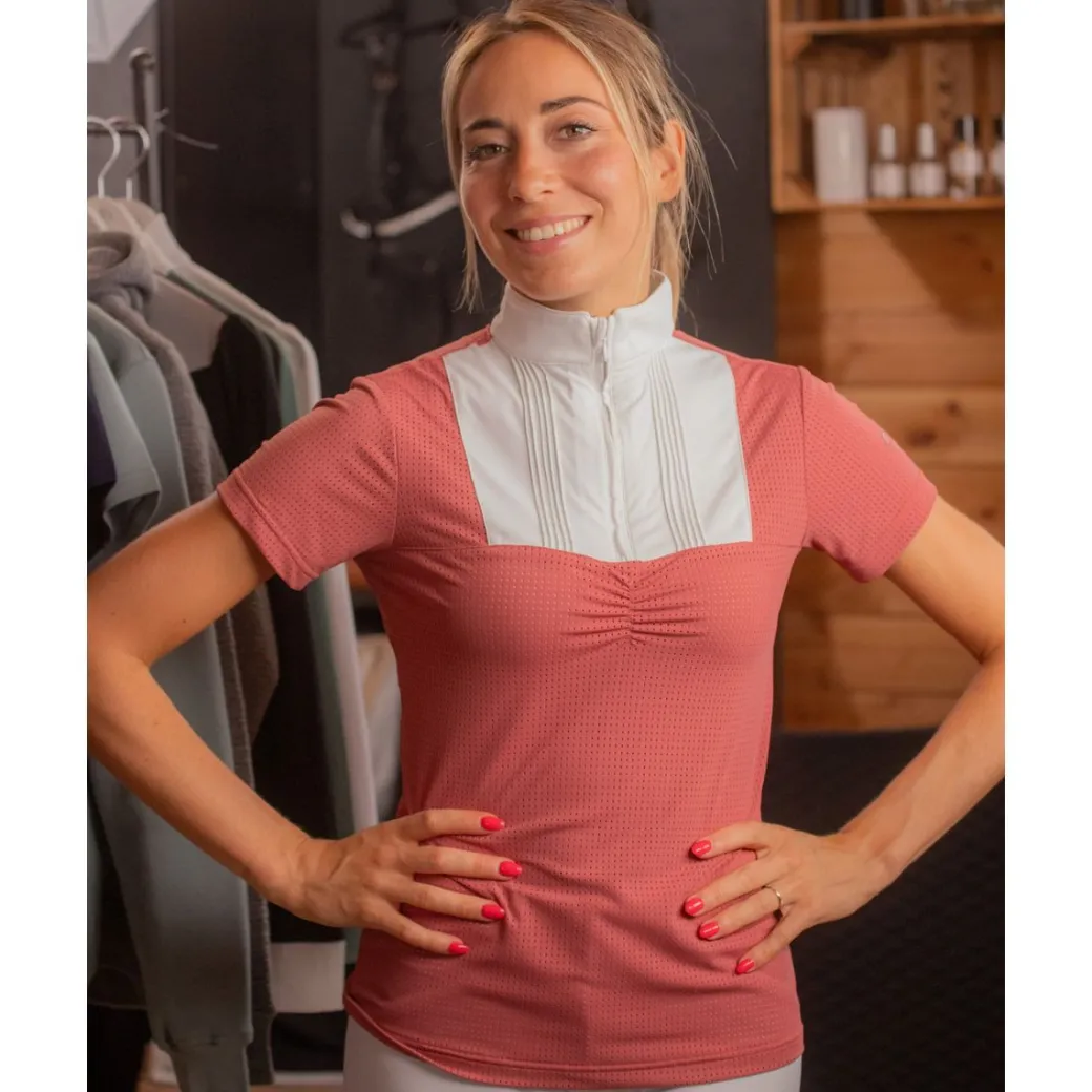 Pénélope Florence Perforated SS Show Polo