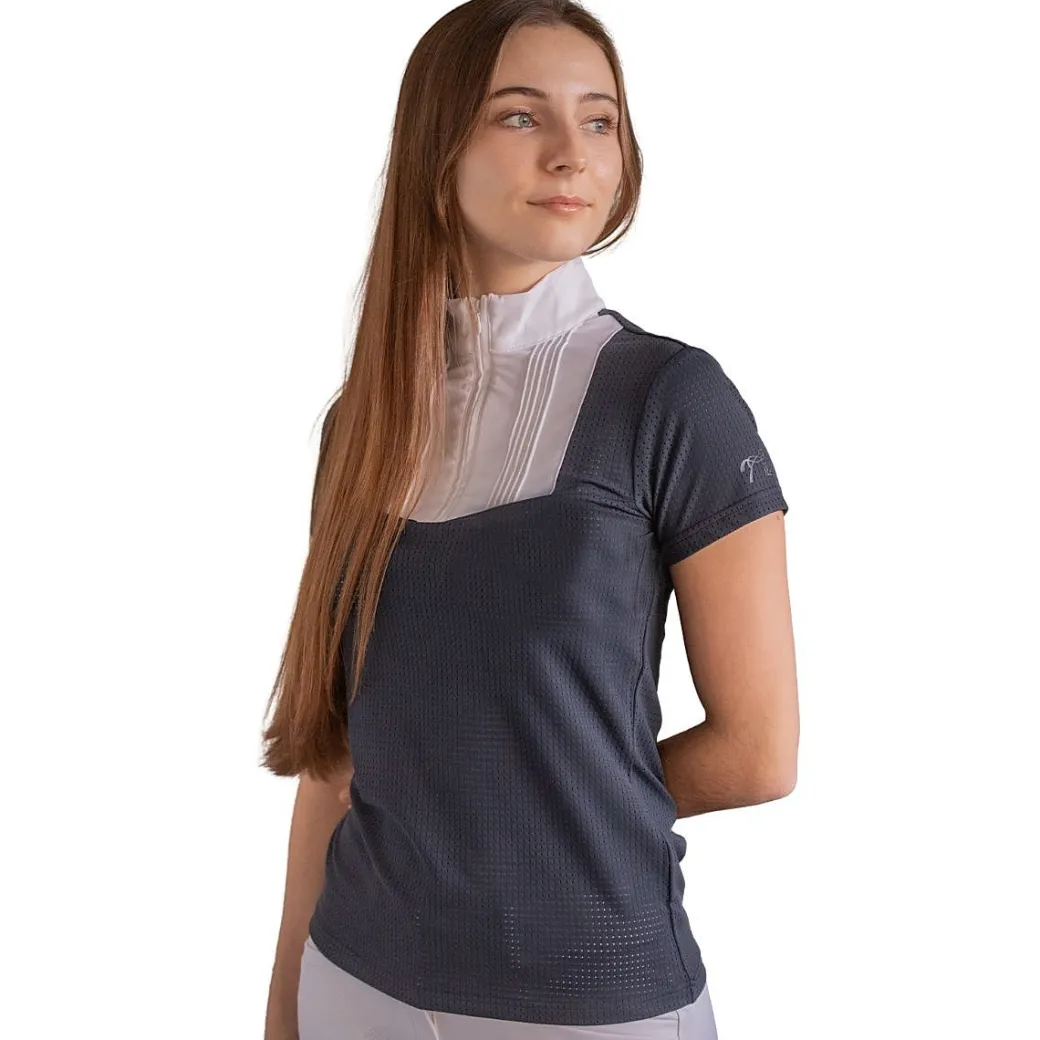 Pénélope Florence Perforated SS Show Polo