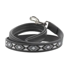 Pénélope Pearl Leather Dog Leash