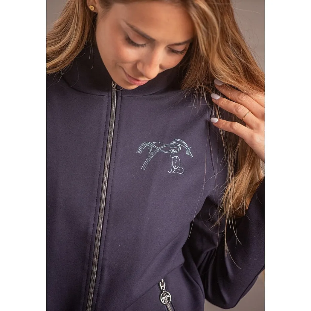 Pénélope Tweeny Strass Jacket | Navy