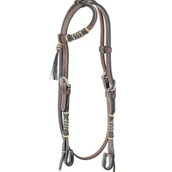 Pony BLR Rawhide One Ear Headstall + Throat Latch