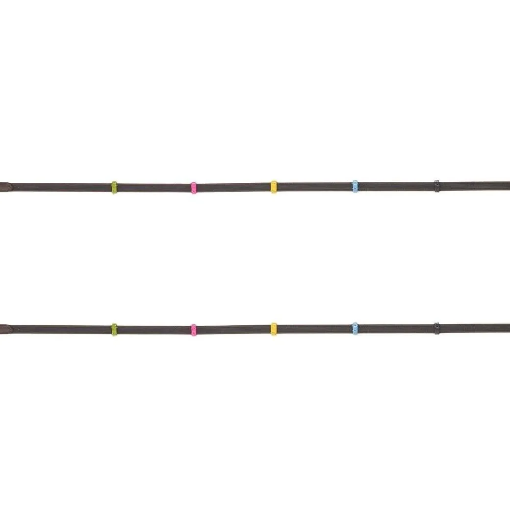 Pony Camelot Rainbow Stop Anti-Slip Reins