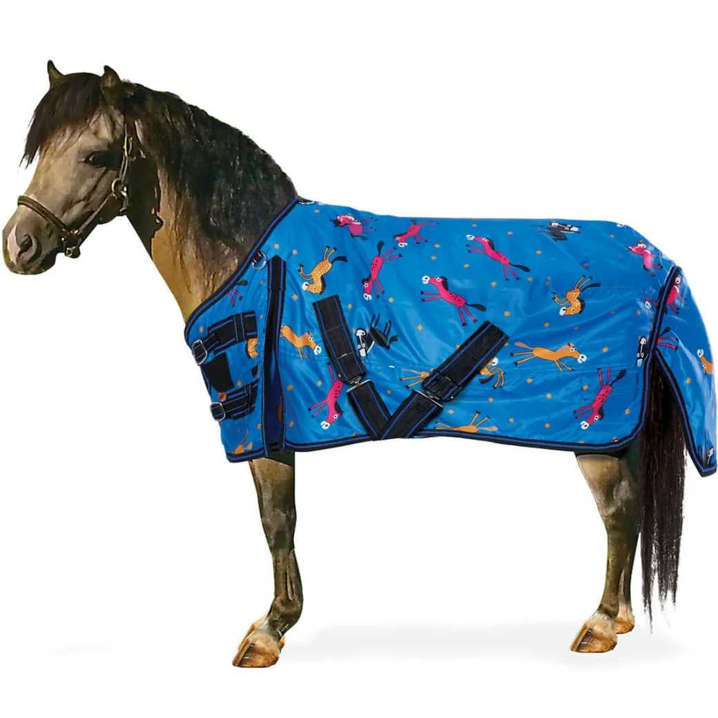 Pony Centaur 1200D Pony Print Turnout Blanket