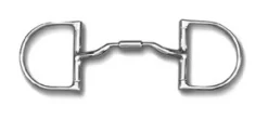 Pony Myler Low Port Comfort Snaffle Dee - MB 04 - Level 2 - DRESSAGE LEGAL