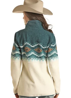 Powder River Aztec Border Pullover