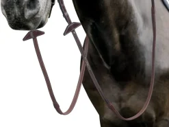 Prestige Fancy Stitch Rubber Reins 5/8"
