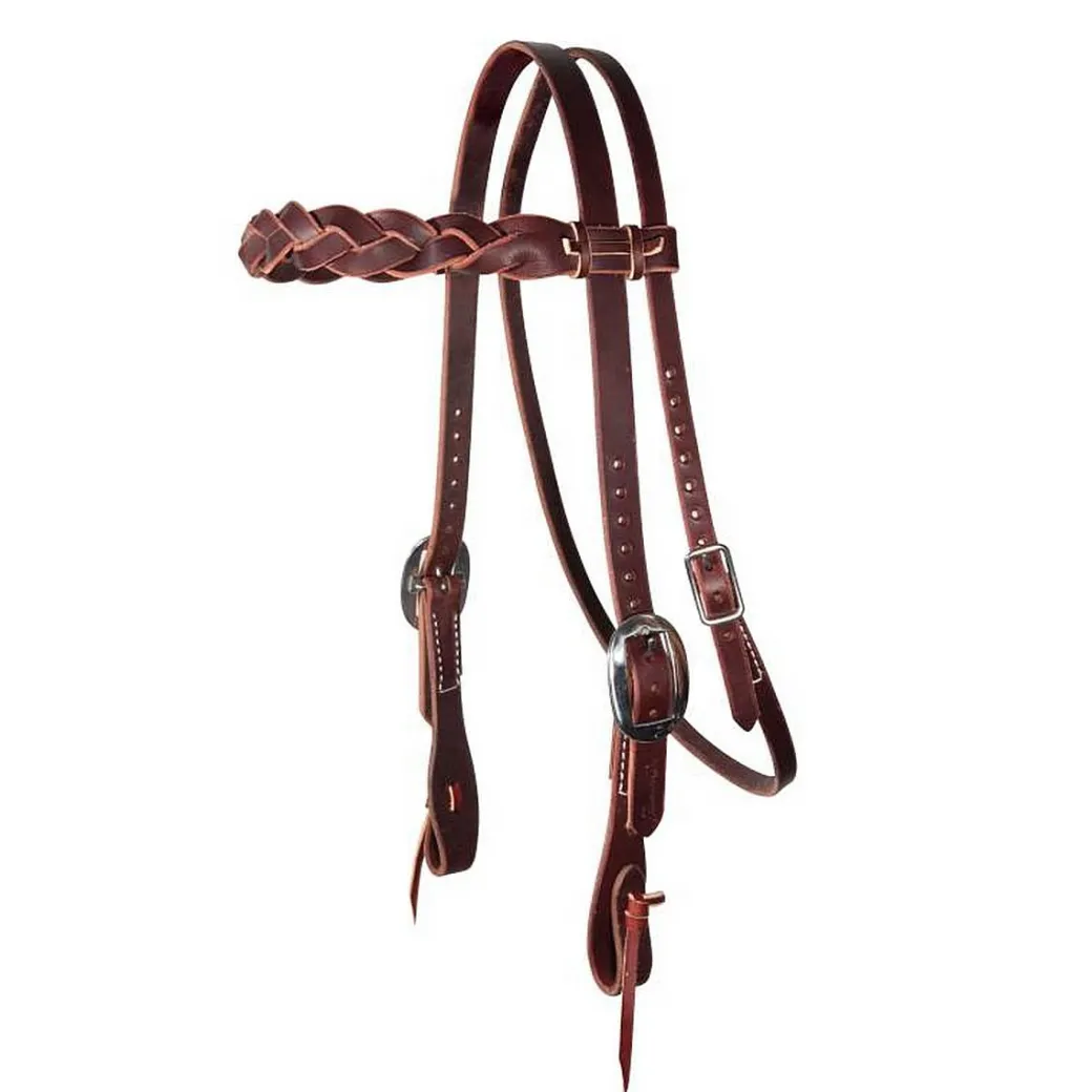 Professional's Choice Infinity Braid Brow Headstall