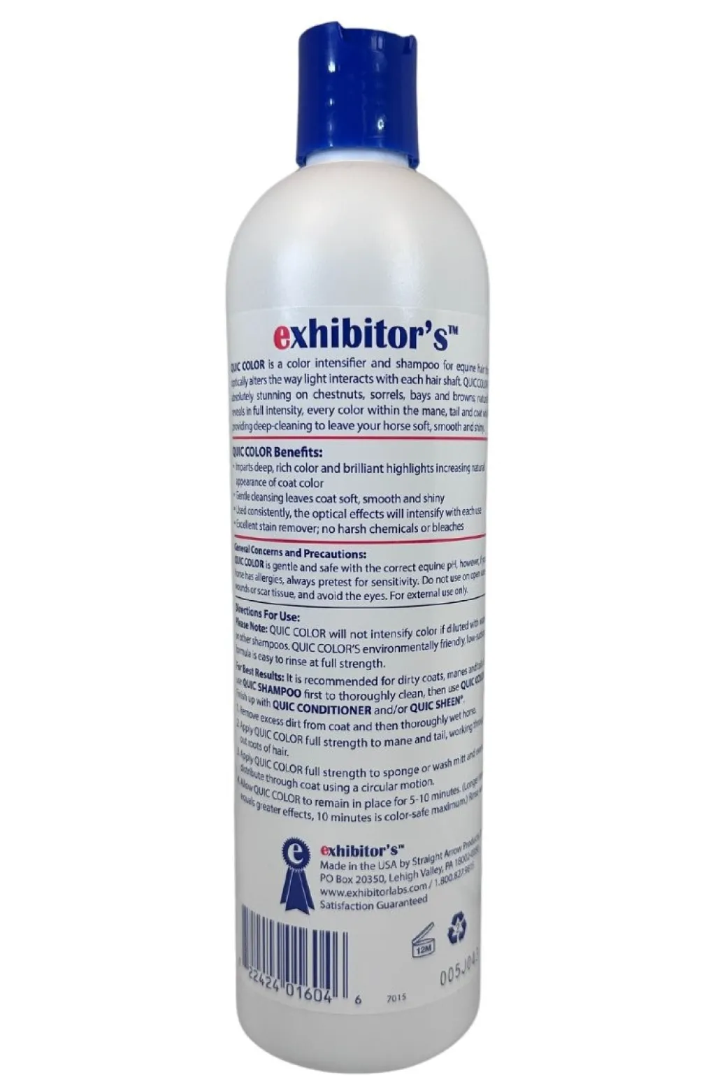 Quic Color Intensifier & Shampoo Chestnut, Bay