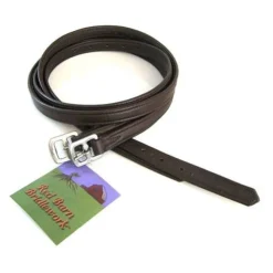 Red Barn Calf Lined Stirrup Leathers